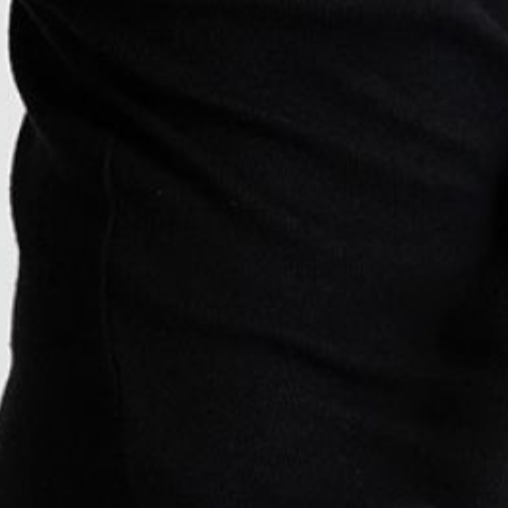 Black off the shoulder sweater dress - Picture 3 of 3